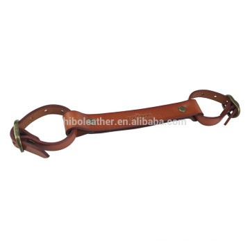 Tourbon brown leather bicycle carrying handle for bike